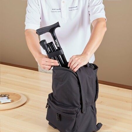 Walking Cane for Man Woman Folding Walking Stick 5-Level Adjustable Height