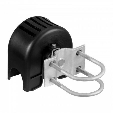 Sliding Gate Kit w/ U-Shaped Groove 4 Track Wheels/Cover for Cantilever