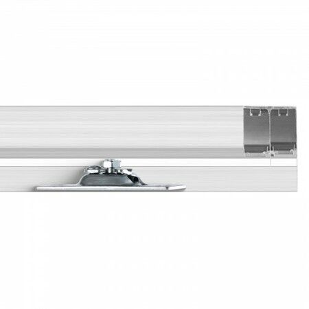Bypass Door Hardware 1.83m Bypass Closet Door Track Kit for 2 Door System