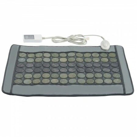 Far Infrared Heating Pad 48 Natural Jade & 24 Tourmaline Stone Heating Pad