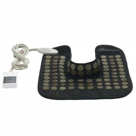 Far Infrared Heating Pad 54 Natural Jade & 30 Tourmaline Stone Heating Pad