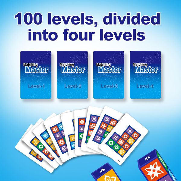 Puzzle Card Matching Game For Funny Family Board Games