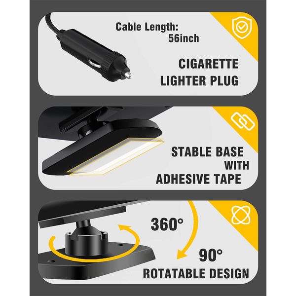 Car Heater Portable Car Heater,Portable Car Heater That Plugs into Cigarette Lighter for Car,12V 150W