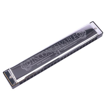 Tremolo Harmonica Mouth Organ 24 Double Holes with 48 Reeds Key of C