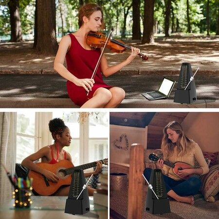 Mechanical Metronome, Loud Sound Piano Drum Violin Guitar