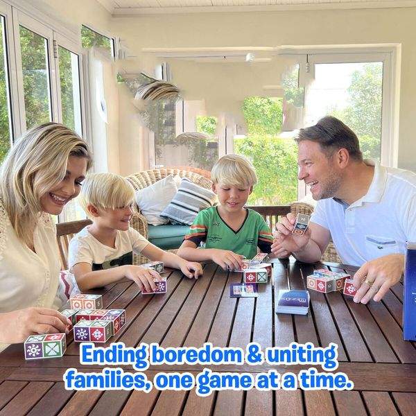 3.0 Family Board Games Block Puzzle Card Games for Ages 4+