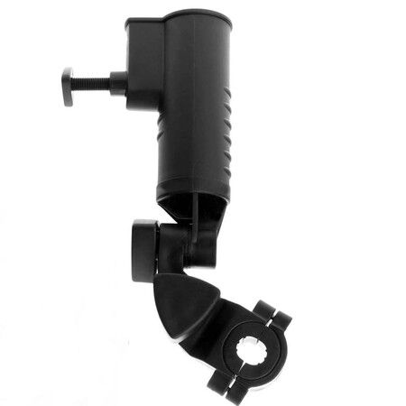 Golf Push Cart Adjustable Umbrella Holder, Golf Cart Umbrella Holder, Universal Umbrella Holder for Bicycle Stroller, Baby Carriage, Wheelchair