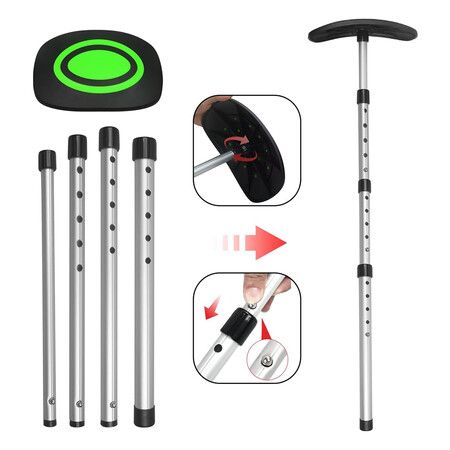 Golf Travel Bag Support System, Golf Club Travel Protection Kit, Green