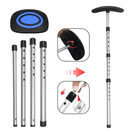 Golf Travel Bag Support System, Golf Club Travel Protection Kit, Blue