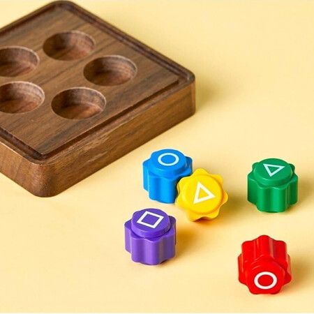 Yutnori, Jegichagi, and Gonggi Game Set, Traditional Korean Family Games with Instructions, Korean Cultural Gift with Educational and Squid Fun Activities