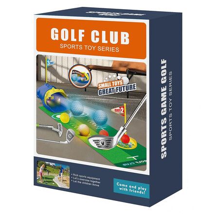 Kids Golf Set for 3 4 5 6 7 Years Old Boys Girls, Toddler Golf Clubs Set with Automatic Ball Returner