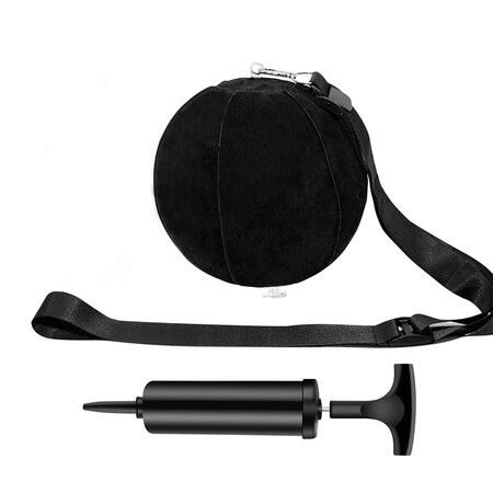 Golf Training Ball, Golf Smart Ball Golf Training Aid Inflatable Swing Training Ball with Inflator Pump
