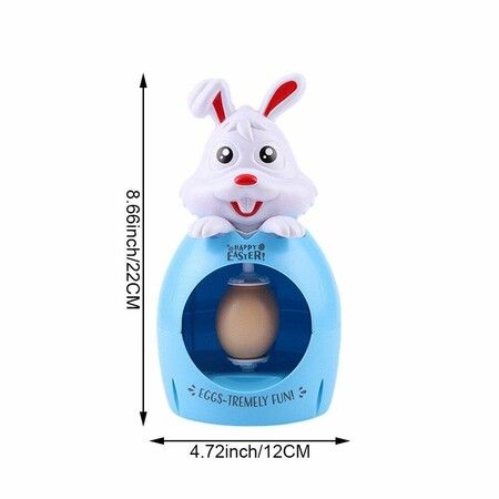Easter Egg Decorator Kit Bunny Easter Egg Decorating Spinner Coloring Kit with Colorful Quick Drying Markers Easter Gifts for Kids