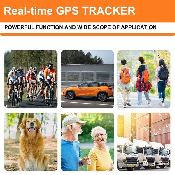 Mini GPS Tracker for Vehicles,Car GPS Tracker Portable Real Time Magnetic GPS Tracking Device,Full Global Coverage Location Tracker