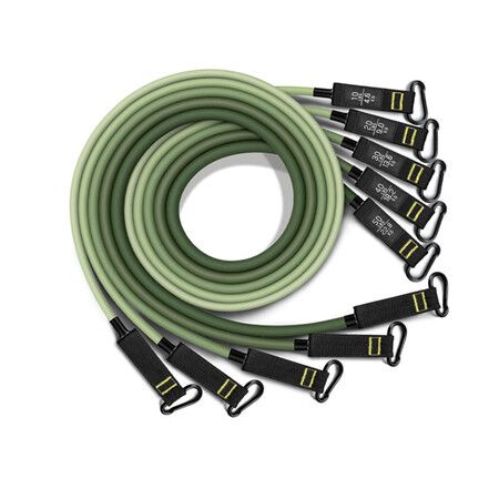11 Pcs/Set TPE Resistance Bands Man Woman Fitness Training Belt Yoga Pull Rope Gym Equipment Elastic Tube Rubber Band
