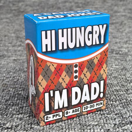 HI Hungry I Am DAD,Dad Jokes Card Game for Family Card Games for Families Party Games, Funny Jokes Board Game