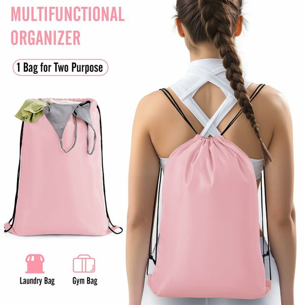 8 Set Packing Cubes Suitcase Essentials Organizer Bags Set for Luggage Road Trip Travel Accessories in 4 Sizes-Pink