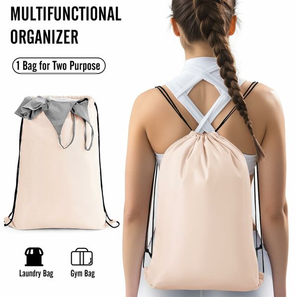 8 Set Packing Cubes Suitcase Essentials Organizer Bags Set for Luggage Road Trip Travel Accessories in 4 Sizes-Cream
