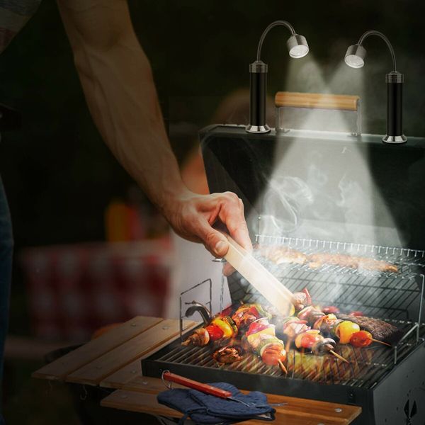 Barbecue Grill Light for Outdoor Grill,Super Bright Led Bbq Lights,Gifts for Men,Traeger Pit Boss Smoker Grill Accessories