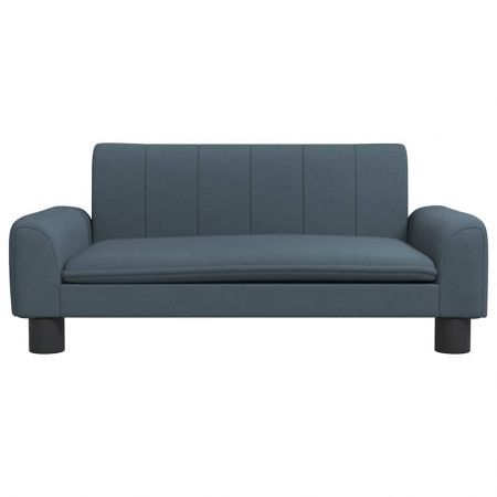 Dog Bed Dark Grey 70x45x30 cm Fabric