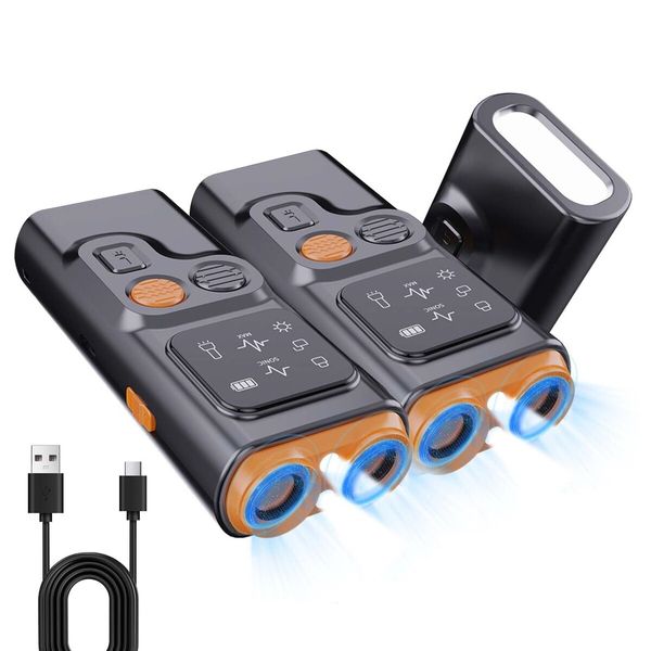 BarkGuard Pro,BarkGuard Anti Barking Device Dog Bark Deterrent Devices with HD Display and LED Flashlight,Anti-Bark Device (2Pack)