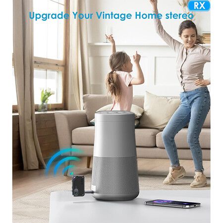 Bluetooth AUX Adapter for Car, Bluetooth Transmitter Receiver, Bluetooth Transmitter for TV, Airplane, Headphones, Bluetooth Receiver