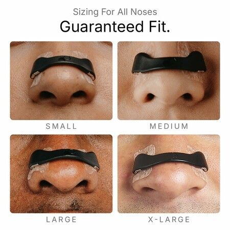 Magnetic Nose Strips,60 Pcs Easier Breath Nasal Strips Anti Snoring,Nose Strips Better Sleep AntiSnore Sleep Aid for Sleep Travel Sports,White