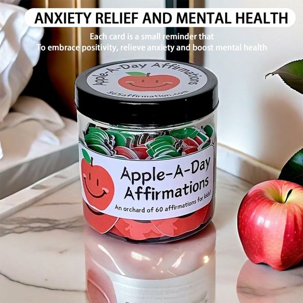 Positive Pickle,Emotional Support Pickle,Mini Affirmation Card Jar,30 Unique Positive Messages,Positive Pickle Affirmation Cards,Decorative Jar Gifts