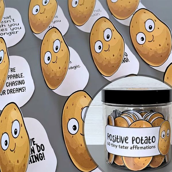 Positive Pickle,Emotional Support Pickle,Mini Affirmation Card Jar,30 Unique Positive Messages,Positive Pickle Affirmation Cards,Decorative Jar Gifts