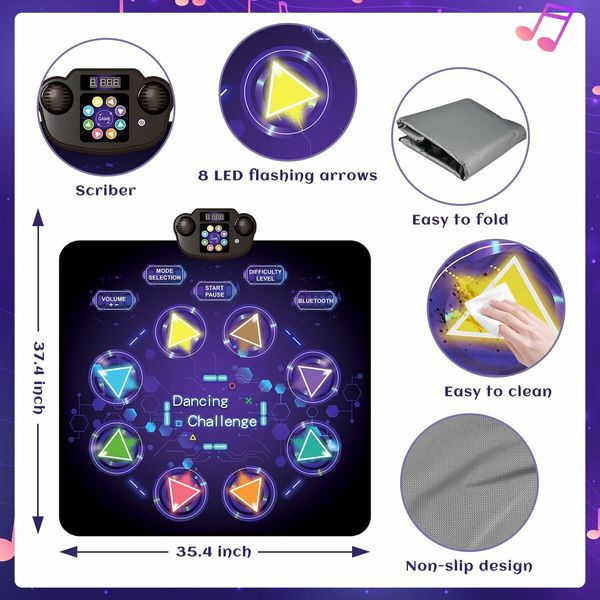 Smart Bluetooth Music Boxing Machine,Wall Mounted Boxing Training Machine with Boxing Gloves,10 Modes & 9 Speeds Adjustable Training Punching Equipment