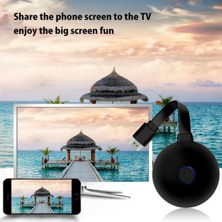 Wireless WiFi Display Dongle HDMI Screen Mirroring Adapter Airplay DLNA Miracast for iOS Android TV Projector