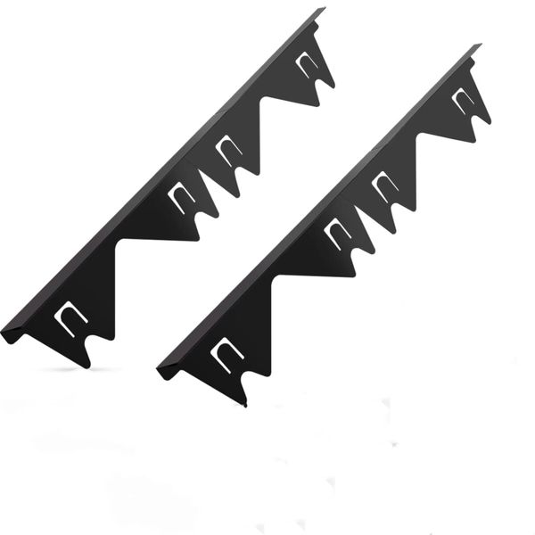 Stainless Steel Stove Counter Gap Cover 2 Pack,Stove Guard,Stove Gap Filler for Kitchen,Range Trim Kit Adjustable Length