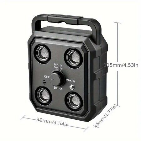4 Channel Ultrasonic Dog Anti Bark  Device Safe Harmless Type-C AI Intelligent Stop Bark Soundwave Pet Training Barking Control Aid