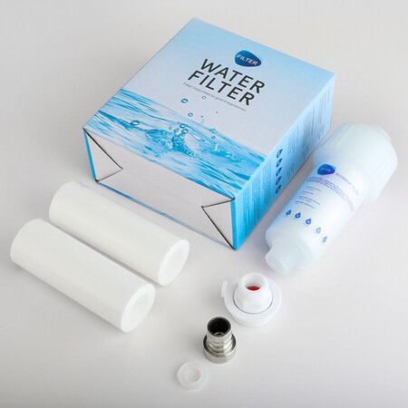 3 Replaceable PP Cotton & Calcium Sulfite Balls Household Water Purifier Set Shower Washing Machine Toilet Filter