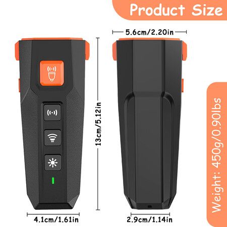 Anti Barking Device Rechargeable Dog Bark Deterrent Effective Training Tool Dog Bark Deterrent Type C Power