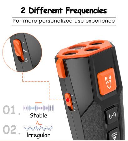 Anti Barking Device Rechargeable Dog Bark Deterrent Effective Training Tool Dog Bark Deterrent Type C Power
