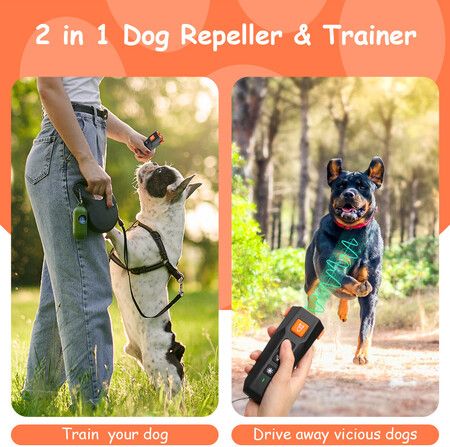 Anti Barking Device Rechargeable Dog Bark Deterrent Effective Training Tool Dog Bark Deterrent Type C Power