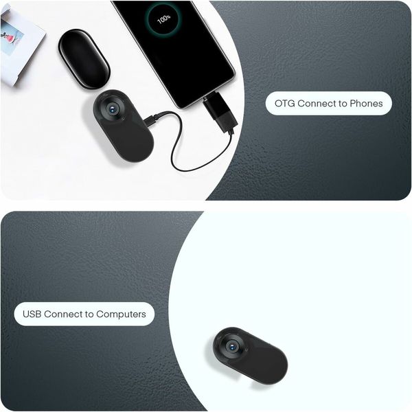 128GB Dog Cat Camera Collar, 1080P Collar Camera Mini Body for Pets, Action Recorder for Cats and Dogs, Dog Tracker Cam Collar Outdoor or Indoor, Black