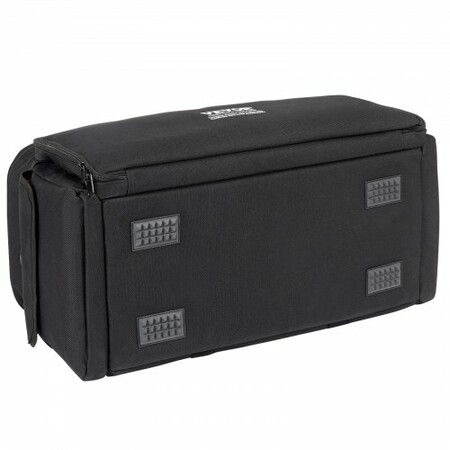 DJ Cable File Bag 1200D Oxford Fabric DJ Gig Bag with 9 Detachable Divider 4.92 ft Padded Shoulder Strap Plastic Bottom Pad 600x300x325 mm DJ Wire Bag
