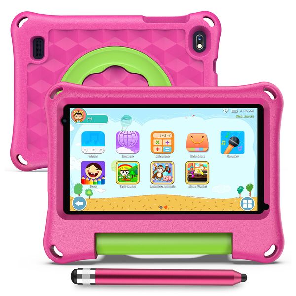 Kids Tablet 7 Inch Android 11 2GB RAM 32GB Storage with WiFi Dual Camera Parental Control Perfect for Christmas Birthday gift