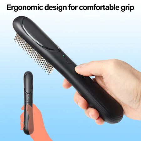 Electric Dog Grooming Brush Fine Tooth Grooming Tool Head Lice Comb Flea Comb for Dogs and Cats