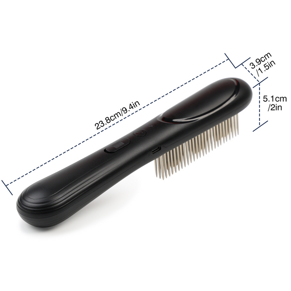 Electric Dog Grooming Brush Fine Tooth Grooming Tool Head Lice Comb Flea Comb for Dogs and Cats