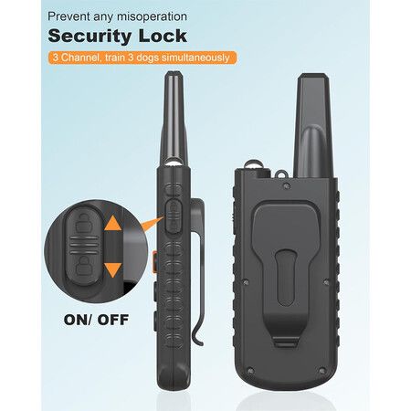 Shock Collar for Dogs 2 Pack, 3300FT Dog Training Collar with Remote for Small Medium Large Dogs 8 to 120lbs, with Beep, Vibration, Shock and Light Modes