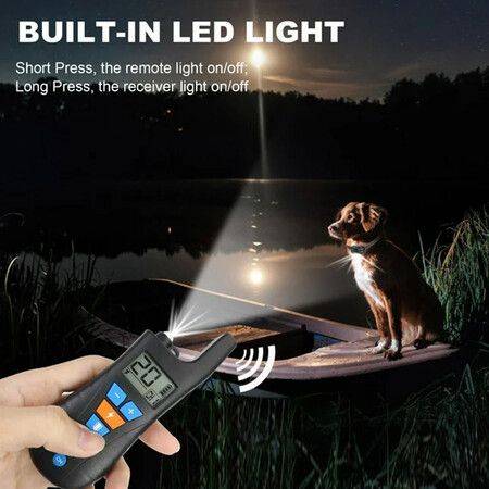 Shock Collar for 2 Dogs, 2 in 1 Dog Training Collar with Remote, 20 Levels Electric Dog Collar for Large Dogs with 3 Modes, Beep Vibration, Shock