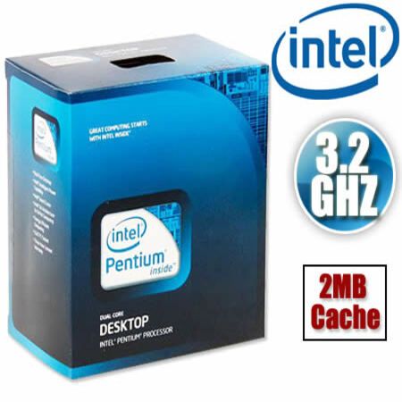 Intel Pentium Dual Core E6700 CPU Processor, 3.2 GHz, FSB 1066MHz, 2MB Cache, Socket LGA775