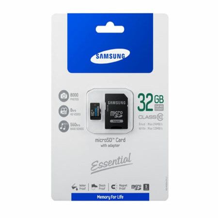 FREE SHIPPING! Samsung 32GB MicroSDHC Card Class 10 & Adapter