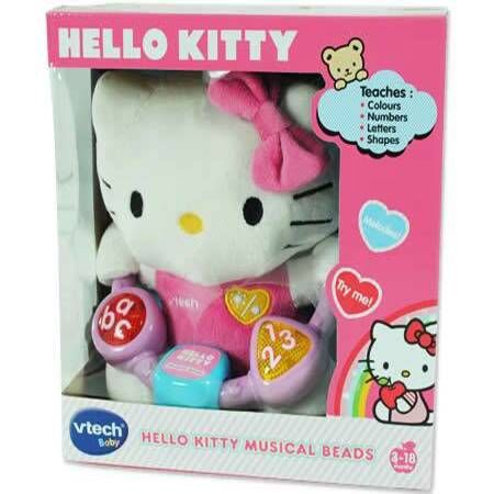 Vtech Hello Kitty Plush Rattle With Lights & Sounds