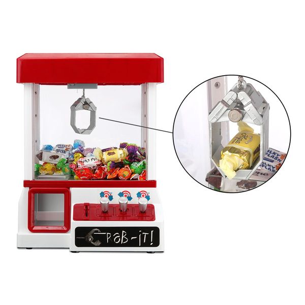 Carnival Style Arcade Claw Candy Grabber Prize Machine