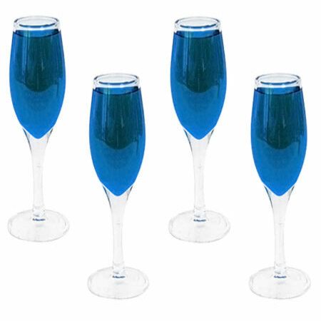 Champagne Shot Glasses - Set of 4
