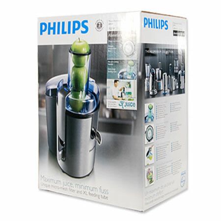 Philips Aluminium Collection Juicer HR1861 700W, 2L Capacity, XL Tube